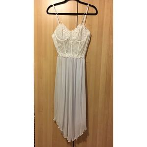 Vintage 80’s/90’s lingere dress with bustier